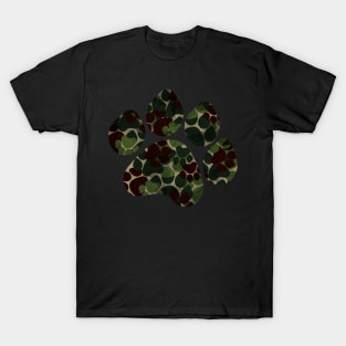 Camo Paw T-Shirt